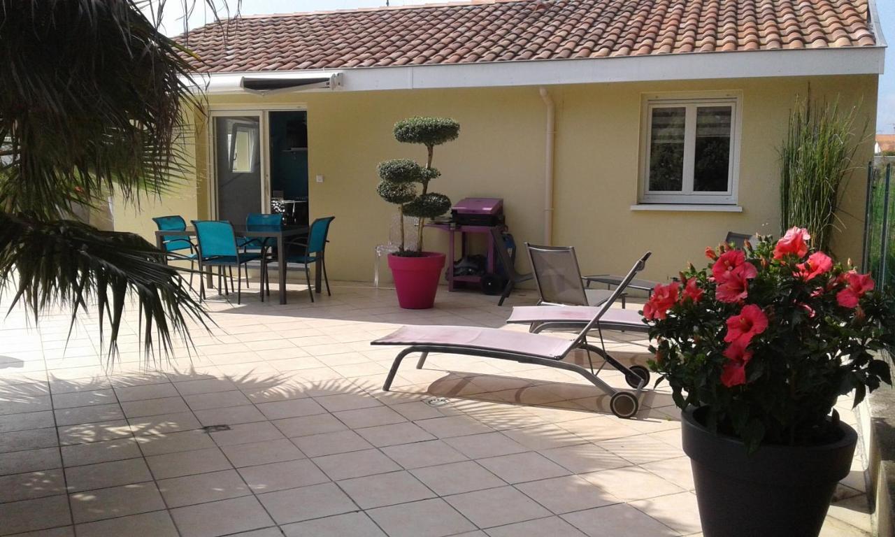 Gite T2 Tarnos Avec Piscine Exterior foto